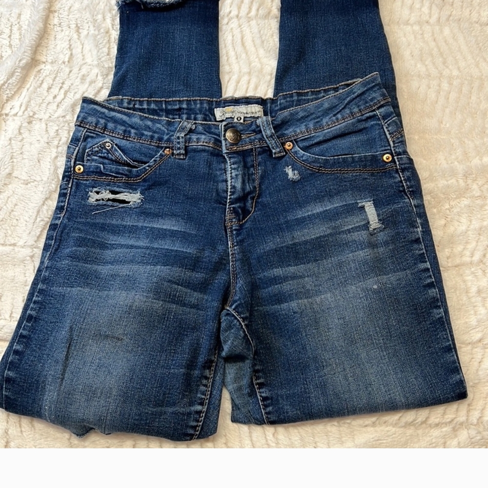Royalty For Me Dark Blue Skinny Jeans
